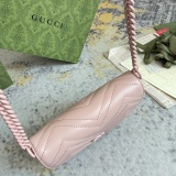 Gucci Marmont Retro GG Sewing Saddle Bag Chain Bag Size: 20x14.5x4CM