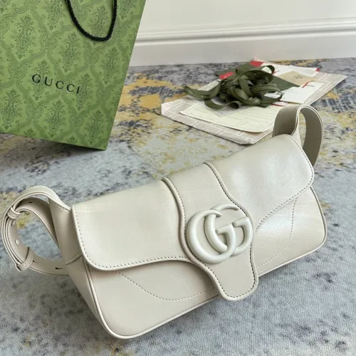 Gucci New Classic Double G Flip Cover Handbag Single Shoulder Crossbody Bag Size: 27x14x5CM