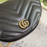 Gucci Marmont Retro GG Sewing Saddle Bag Chain Bag Size: 20x14.5x4CM