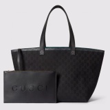 Gucci Classic Logo Printed Tote Bag Shopping Bag Tote Bag Size: 30x28x26CM