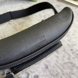Gucci Classic Versatile Logo Canvas Cross Chest Bag Waist Bag Size: 23x11.4x7.6CM