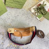Gucci Attache Detachable Ribbon Dumpling Bun Diagonal Shoulder Bun Size: 23x22x5CM