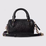 Gucci Classic GG Embossed Cross Shoulder Chain Bag Size: 16.5x10x8CM