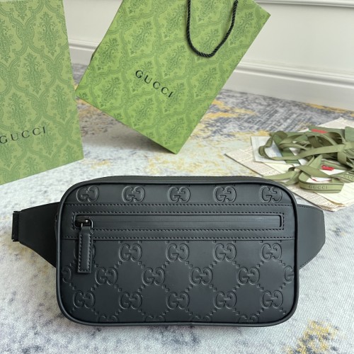 Gucci Mini Classic Interlocking GG Chest Bag Waist Bag Size: 24x24x5CM