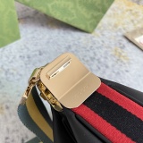 Gucci Attache Detachable Ribbon Dumpling Bun Diagonal Shoulder Bun Size: 23x22x5CM