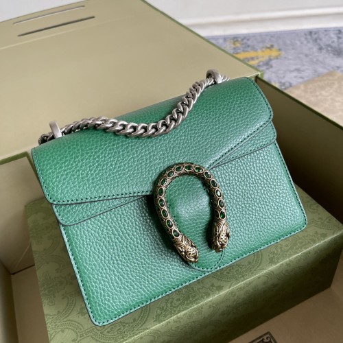 Gucci Diamond Buckle Double Tiger Head Wine God Bag Chain Strap Bag Crossbody Bag Size: 20x15.5x5CM
