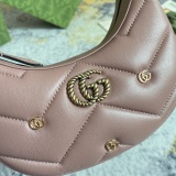 Gucci Marmont Retro GG Embroidered Underarm Bag Handbill Shoulder Bag Size: 21x16x5CM