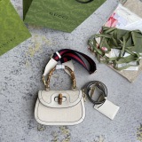 Gucci Classic GG Bamboo Handle Shoulder Bag Tote Bag Size:21x15x7CM 