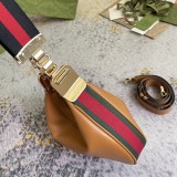 Gucci Attache Detachable Ribbon Dumpling Bun Diagonal Shoulder Bun Size: 23x22x5CM