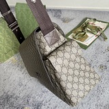 Gucci Classic Full Logo Flip Mommy Bag Single Shoulder Crossbody Bag Size: 44x28x14CM