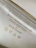 Louis Vuitton Classic Logo Printed Lock Chain Handbag Crossbody Bag Size: 20x12x26CM