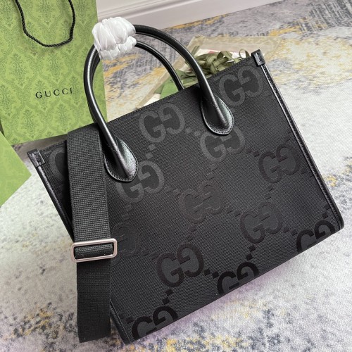 Gucci Classic Logo Printed Tote Bag Diagonal Cross Tote Bag Size: 31x26.5x14CM