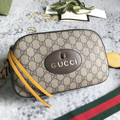 Gucci Classic Tiger Head Flower Ribbon Camera Bag Crossbody Bag Size: 24x15x7.5CM