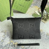 Gucci Classic Logo Printed Postman Bag Diagonal Span Bag Size: 30x24x5CM