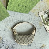 Gucci Retro Classic Logo Ribbon Underarm Bag Handbill Shoulder Bag Size: 20x15x5CM