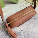 Gucci Blondie Round Double G Shoulder Diagonal Cross Handbag Size: 21x15.5x5CM