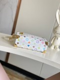 Louis Vuitton Classic Logo Printed Lock Bag Crossbody Bag Size: 23.5x16x8.5CM