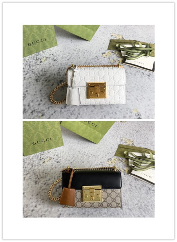 Gucci Classic Padlock Flip Shoulder Bag Chain Bag Size: 20x12.5x8CM