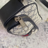 Gucci Mini Classic Logo Striped Ribbon Shoulder Bag Size: 18x11x6CM