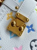 Louis Vuitton Classic Logo Printed Lock Bag Crossbody Bag Size: 23.5x16x8.5CM