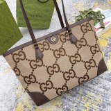 Gucci Classic Logo Striped Ribbon Tote Bag Handbag Size: 38x28x14CM