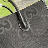Gucci Classic Logo Printed Tote Bag Diagonal Cross Tote Bag Size: 37.5x33x15CM