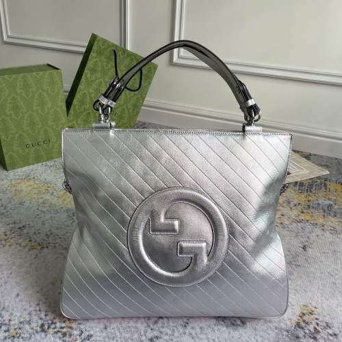 Gucci Blondie Double G Chain Tote Bag Handbag Size: 34.5x41x8CM