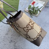 Gucci Classic Logo Striped Ribbon Tote Bag Handbag Size: 38x28x14CM