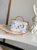 Louis Vuitton Classic Logo Printed Lock Chain Handbag Crossbody Bag Size: 19x11.5x6.5CM