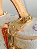 Louis Vuitton Classic Logo Printed Lock Chain Handbag Crossbody Bag Size: 19x11.5x6.5CM