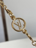 Louis Vuitton Mini Classic Logo Lock Flip Chain Crossbody Bag Size: 11x6x20.5CM