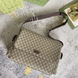 Gucci Classic Full Logo Flip Mommy Bag Single Shoulder Crossbody Bag Size: 44x28x14CM