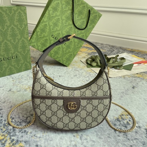Gucci Classic Double G Retro Chain Bag Shoulder Cross Bag Size: 20x14.5x4CM