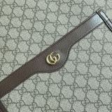 Gucci Classic Logo Canvas Splice Tote Bag Handbag