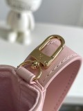 Louis Vuitton Simple Logo Embossed Lock Bucket Bag Shoulder Bag Size: 18x12x16CM