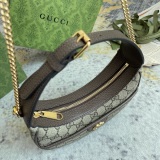 Gucci Classic Double G Retro Chain Bag Shoulder Cross Bag Size: 20x14.5x4CM