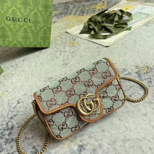 Gucci Double G Flip Slant Cross Bag Chain Bag Size: 16.5x9.5x4.5CM