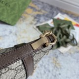 Gucci Classic Logo Canvas Collar Chain Bag Cross Shoulder Bag Size: 21x16x11CM
