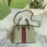 Gucci Classic Double G Striped Ribbon Shoulder Cross Bag Handbag Size: 32x26x13CM