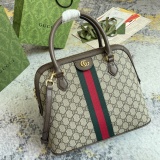 Gucci Classic Double G Striped Ribbon Shoulder Cross Bag Handbag Size: 32x26x13CM