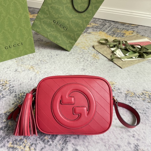 Gucci Blondie Round Double G Shoulder Diagonal Cross Handbag Size: 21x15.5x5CM