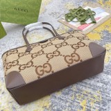 Gucci Classic Logo Striped Ribbon Tote Bag Handbag Size: 38x28x14CM