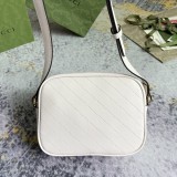 Gucci Blondie Round Double G Shoulder Diagonal Cross Handbag Size: 21x15.5x5CM