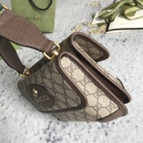 Gucci Classic Tiger Head Flip Postman Bag Chest Bag Crossbody Bag Size: 22x16.5x4CM