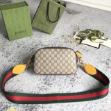 Gucci Classic Tiger Head Flower Ribbon Camera Bag Crossbody Bag Size: 24x15x7.5CM