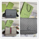 Gucci Classic Logo Flip Leather Postman Bag Single Shoulder Crossbody Bag Size: 28x22x8CM