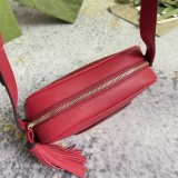 Gucci Blondie Round Double G Shoulder Diagonal Cross Handbag Size: 21x15.5x5CM