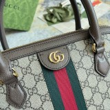 Gucci Classic Double G Striped Ribbon Shoulder Cross Bag Handbag Size: 32x26x13CM