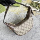 Gucci Retro Classic Logo Ribbon Underarm Bag Handbill Shoulder Bag Size: 20x15x5CM