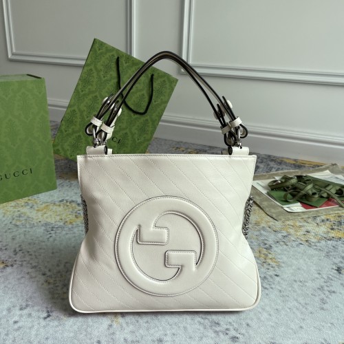 Gucci Blondie Double G Chain Tote Bag Handbag Size: 24x30x6CM